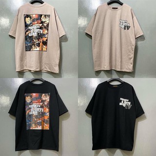 Áo Thun Tay Lỡ LUFFY GEAR 4 Màu Be Và Màu Đen Unisex