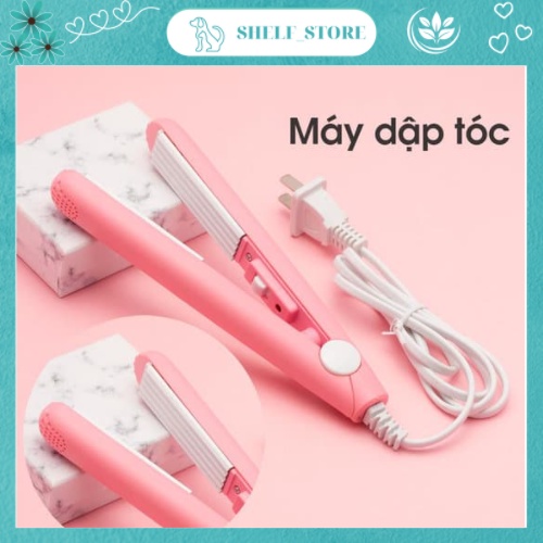 Máy dập xù tóc mini bấm xù tóc bấm phồng tóc hàn quốc cao cấp nhỏ gọn có thể mang đii du lịch cực tiện lợi