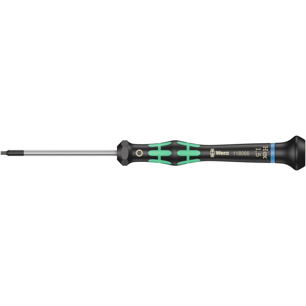 TUA VÍT SỬA ĐIỆN TỬ ĐẦU LỤC GIÁC 1.5MM WERA KRAFTFORM MICRO 05118066001