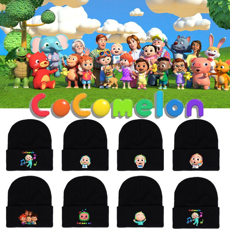 Mũ Len Beanie In Chữ Cocomlon Jj