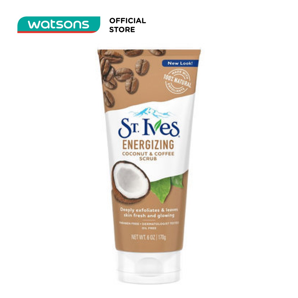 Sữa Rửa Mặt ST.IVES Cà Phê&Dừa 170g