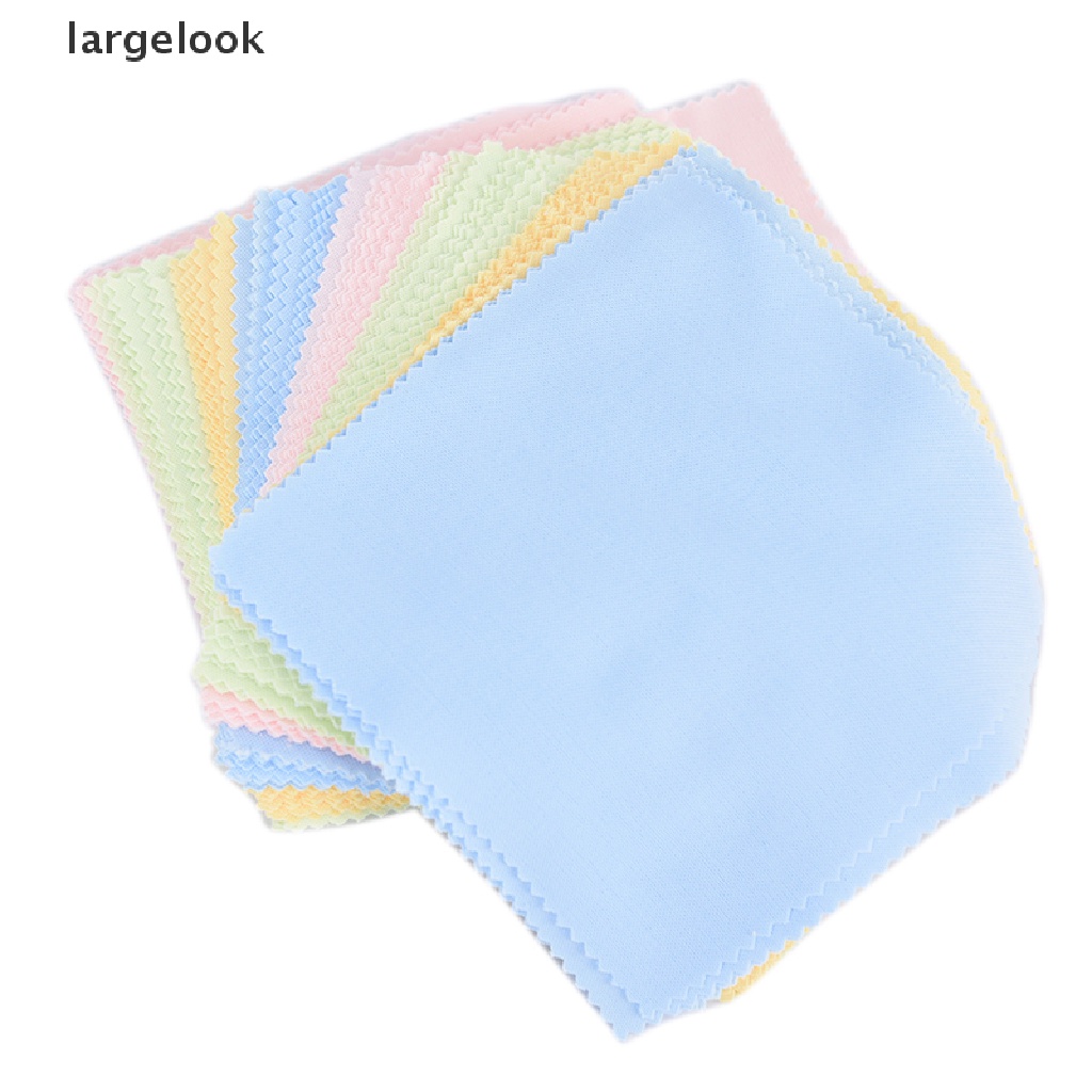 Bộ 10 khăn lau kính / màn hình điện thoại / camera bằng sợi microfiber