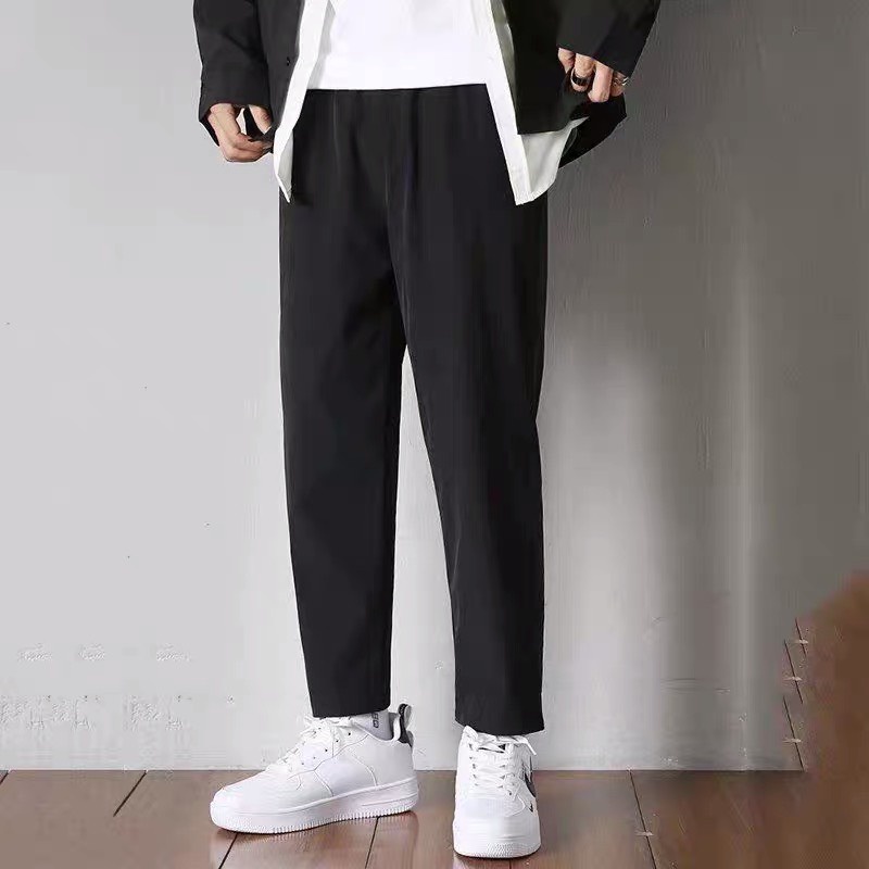 Quần kaki Baggy Nam Nữ- Quần Ống Suông trơn Unisex phong cách hàn quốc cực hot 2022
