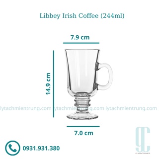 [5295] Ly Thủy Tinh Libbey Irish Coffee (244ml)