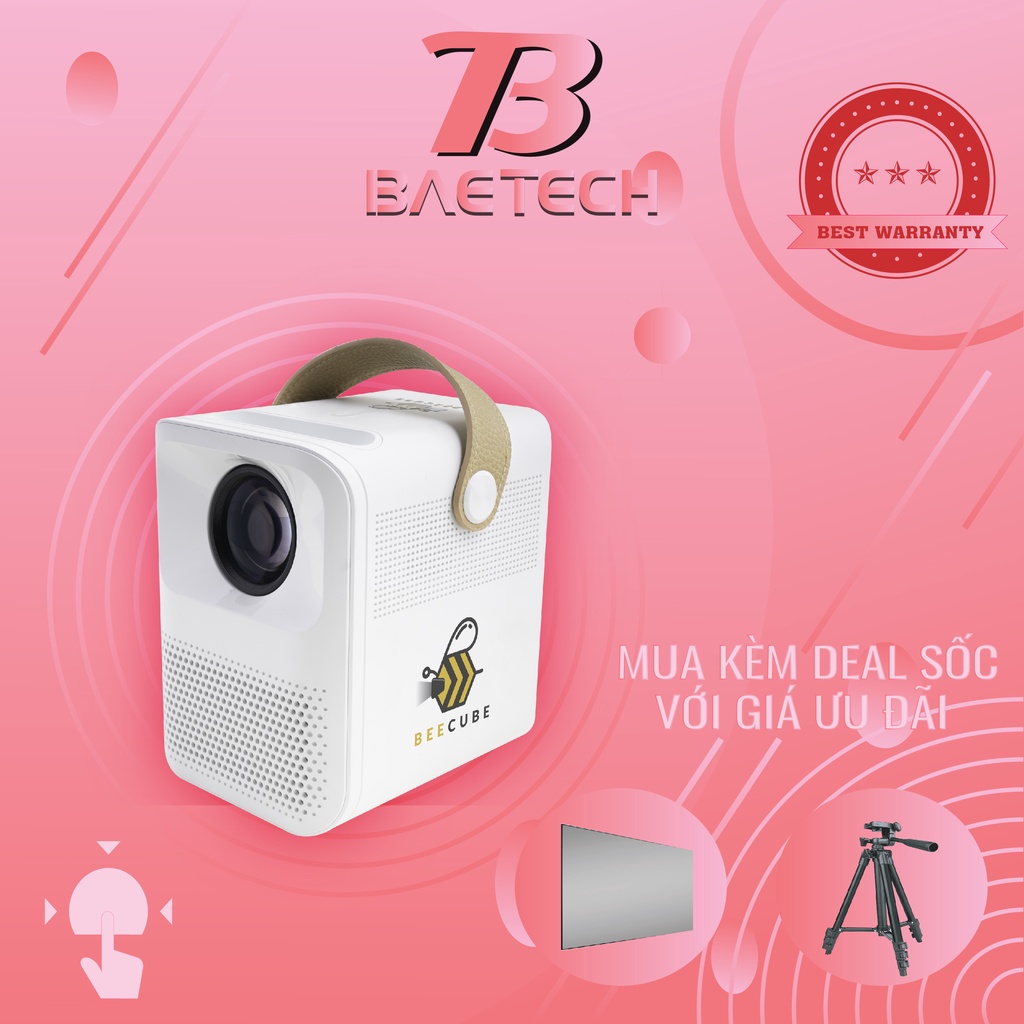 Máy Chiếu Mini, Beecube X2 Max - Full HD 1080P -HỆ ĐIỀU HÀNH ANDROID - Bảo Hành 12 Tháng Chính Hãng