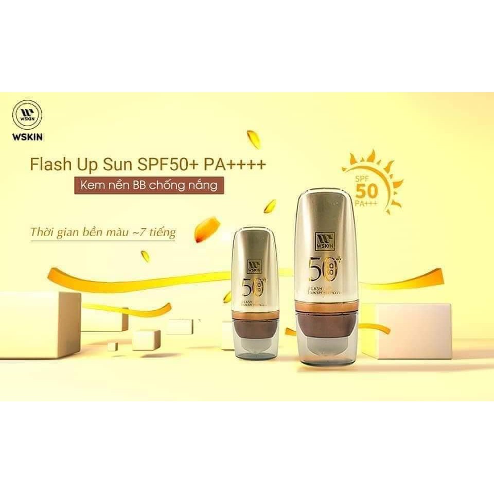 Kem chống nắng nền ✨𝑩𝑩 𝑭𝒍𝒂𝒔𝒉 𝑼𝒑 𝑺𝒖𝒏✨