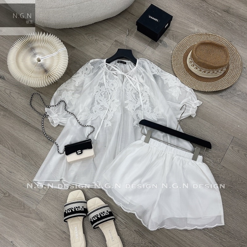 Set Thêu 2 Màu N.G.N