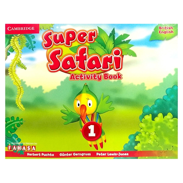Sách - Super Safari Level 1 Activity Book - FAHASA Reprint