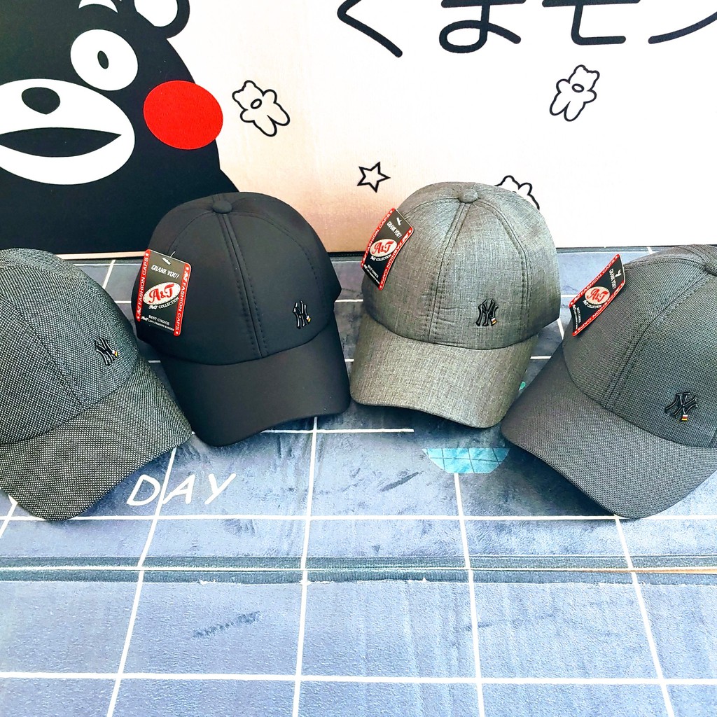 Mũ lưỡi trai nam logo kim loại