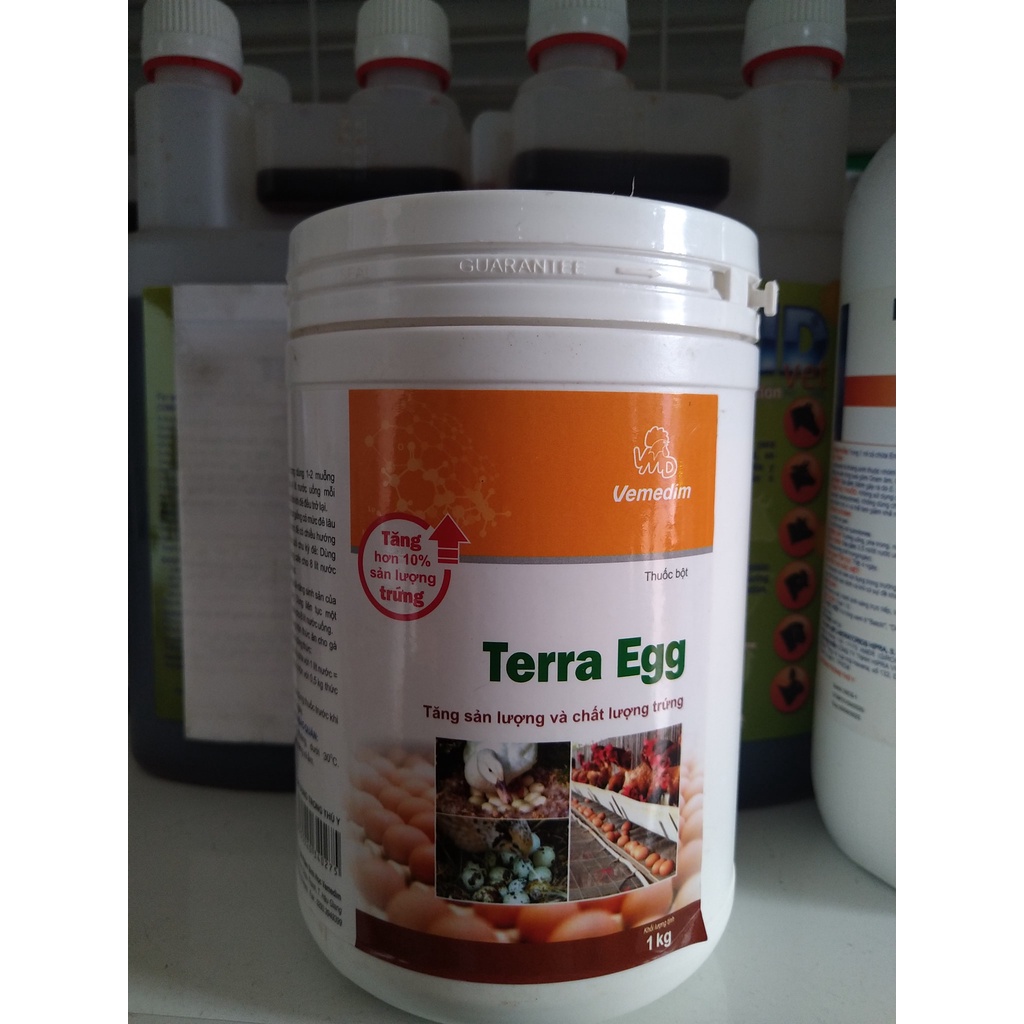 [DT] Vemedim Terra Egg Tăng sản lượng trứng và chất lượng vỏ trứng cho gia cầm, lon 1kg
