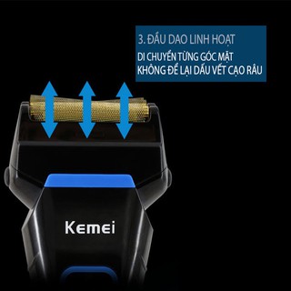 máy cạo râu kemei