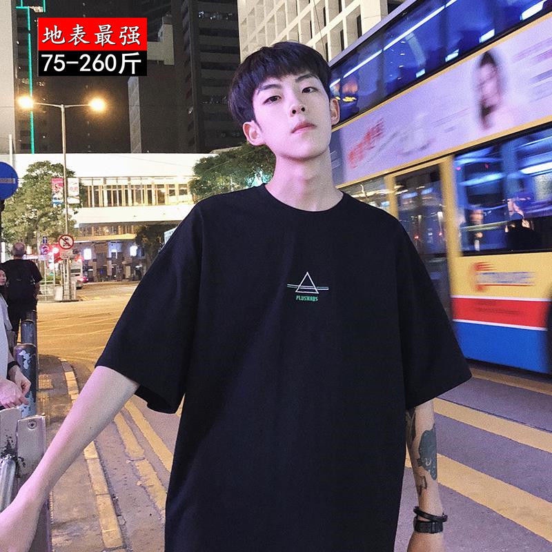 Áo Thun 3158 Fujsxejs PEONYB Unisex [FREESHIP]  Phông form rộng tay lỡ, pull in hình tam giác vintage cá tính Ulzzang