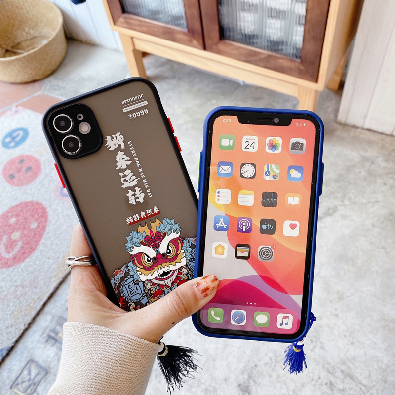Ốp Điện Thoại Họa Tiết Thắt Nút Phong Cách Trung Hoa Cho Iphone 11 Pro Max 6 6s 7 8 Plus Xr X Xs Max | BigBuy360 - bigbuy360.vn