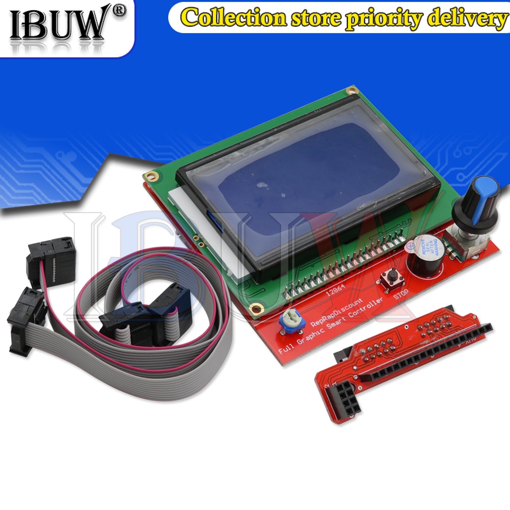 1 Bảng Điều Khiển lcd 12864 lcd 12864 Cho Máy In 3D Thông Minh RAMPS1.4