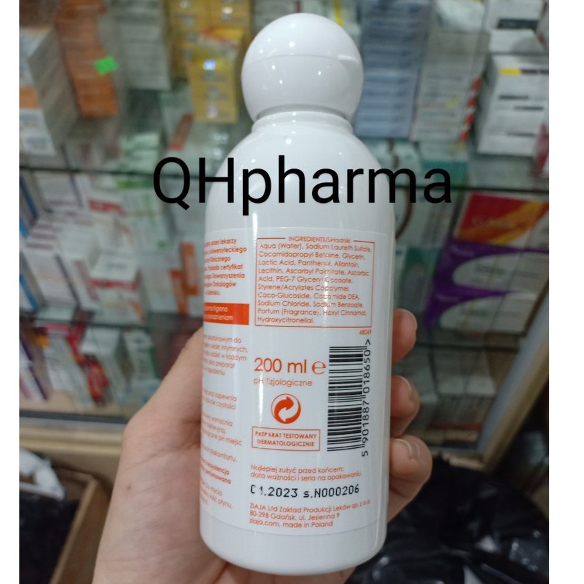 Dung dịch vệ sinh cao cấp ZIAJA INTIMA  200ml