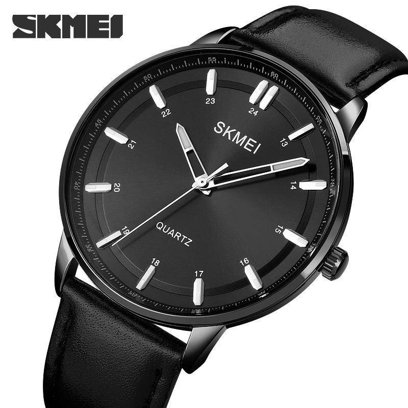 Đồng Hồ Quartz Chạy Kim SKMEI Với Dây Đeo Da 1662