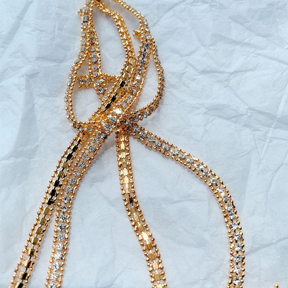 Dây Xích 10CM Đính Trang Trí Móng Tay Nghệ Thuật Cho Nữ|Kim Cương Giả|Phụ Kiện Trang Trí Móng Nghệ Thuật 3D DIY Xinh Xắn