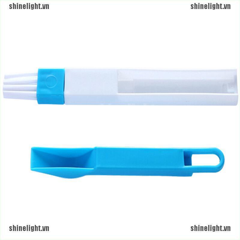 Bàn chải vệ sinh khe rãnh cửa sổ/vệ sinh bàn phím 2 trong 1 tiện dụng