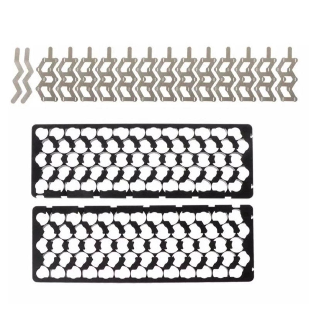 Khung nhựa ziczac 13s -5P kèm kẽm, chuyên xe đạp điện, bình lưu trữ… BN.