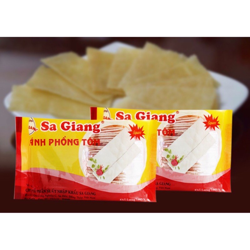 Bánh phồng tôm vuông 400g