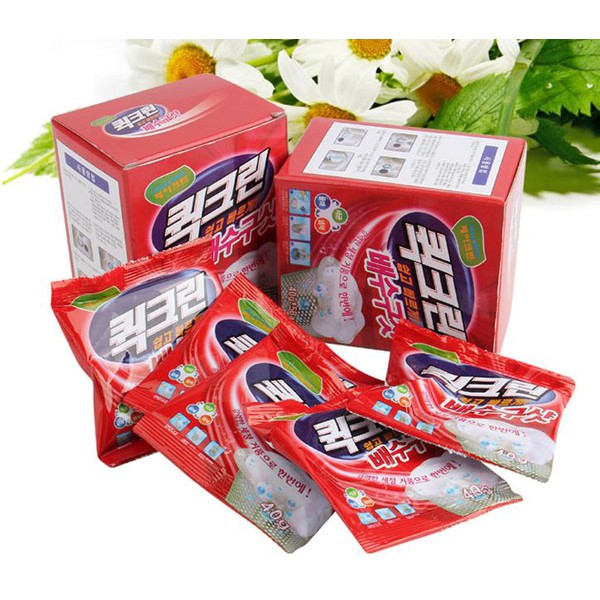 Hộp 5 Gói Bột Thông Cống Hàn Quốc Đỏ