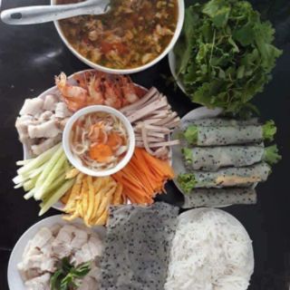 Bánh Tráng Cuốn Mè Đen