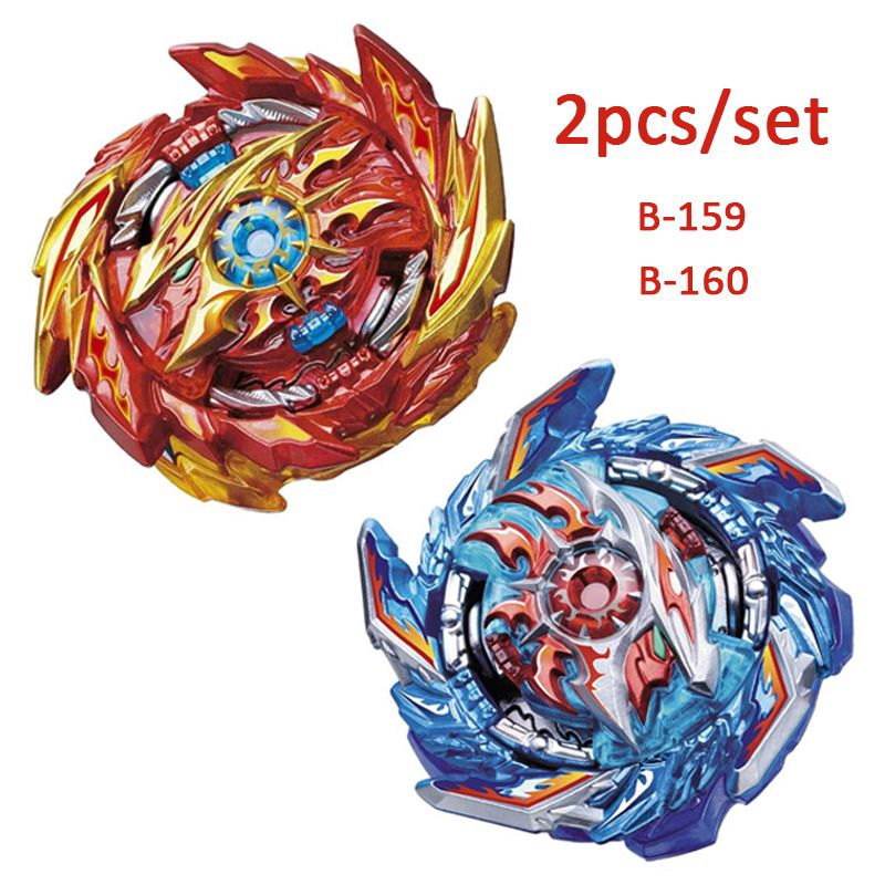 Takara Tomy Mainan Gasing Beyblade Burst B-159 + B-160 Super Hyperion Xceed 1a Tanpa Launcher