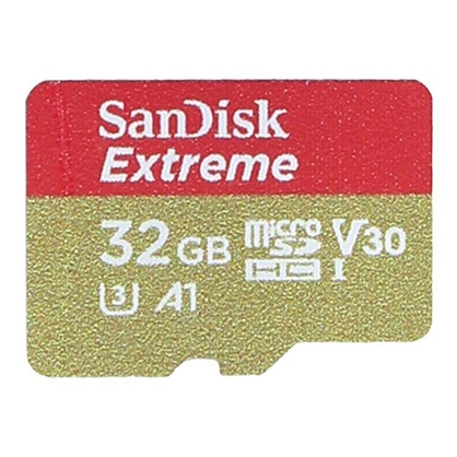 SANDISK Micro SDXC Extreme A1 V30 UHS-1 (100MB / s) 32GB - SDSQXAF-032G