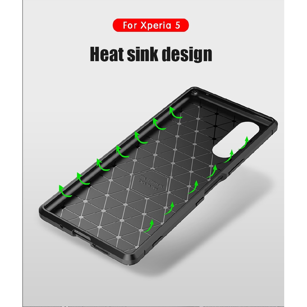 Ốp điện thoại chống sốc dành cho Sony Xperia 5 20 10 Plus 8 XZ2 Premium XZ4 Compact XA2 XA3 Ultra XZ3