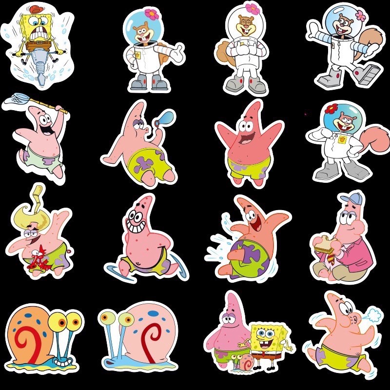 Sticker cute bọt biển chống thấm nước
