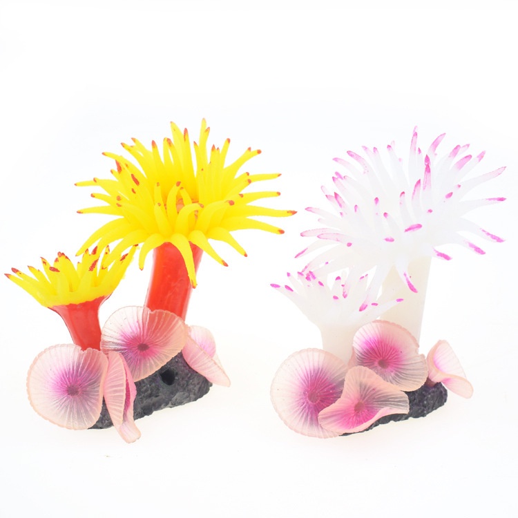 San Hô silicone Trang Trí Bể Cá