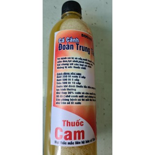 Chế phẩm Cam mờ mắt tụt nhớt ở cá cảnh cá rồng