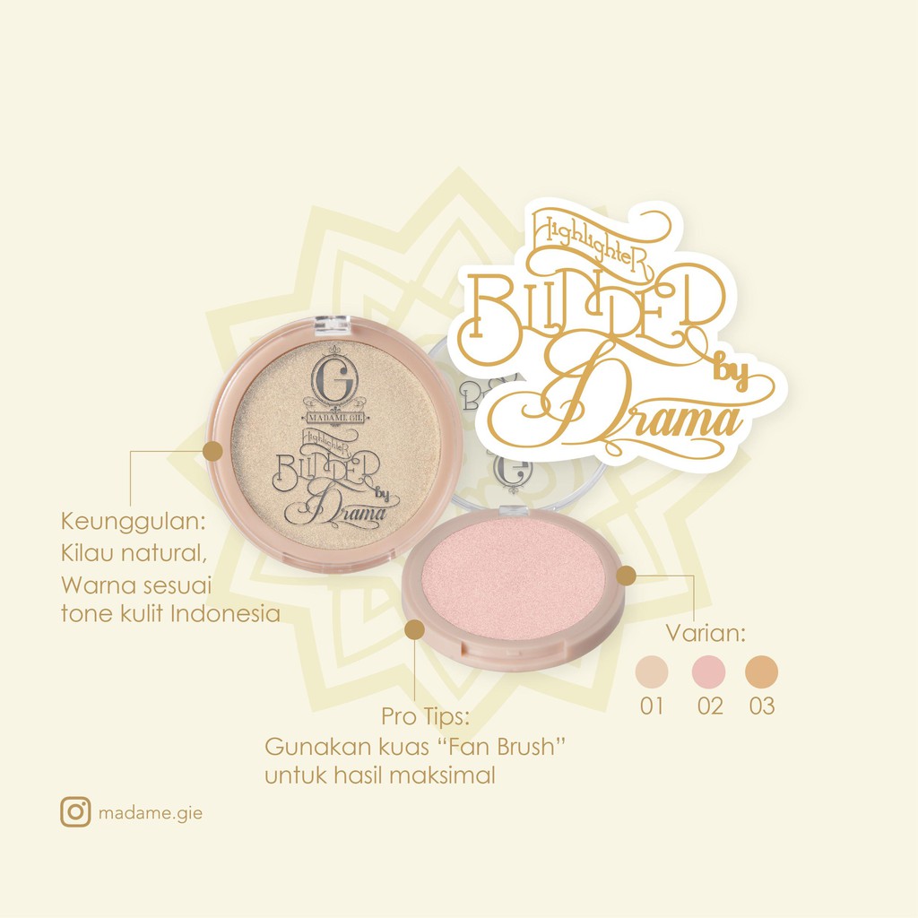 (hàng Mới Về) Phấn Bắt Sáng Madame Gie 8gr Trang Điểm Chuyên Nghiệp | BigBuy360 - bigbuy360.vn