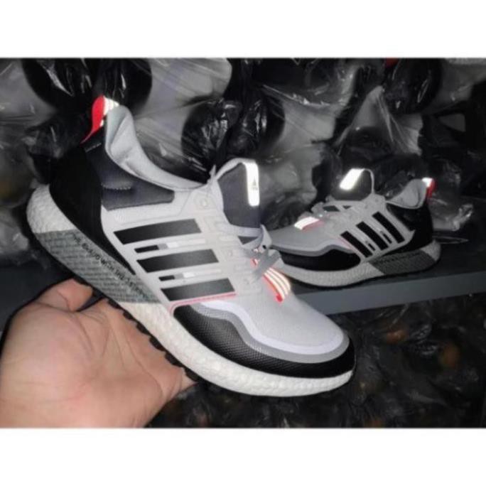 [Sale 3/3] Giày Ultra Boost All Terain Đen Trắng đế vạch Xám Sale 11 -op1 ' :