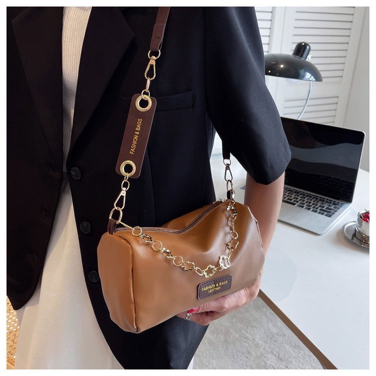 Túi Đeo Chéo Mini Họa Tiết Hoa Phối Dây Xích Phong Cách Hàn Quốc Hàng Mới Thời Trang Xuân Hè 2022