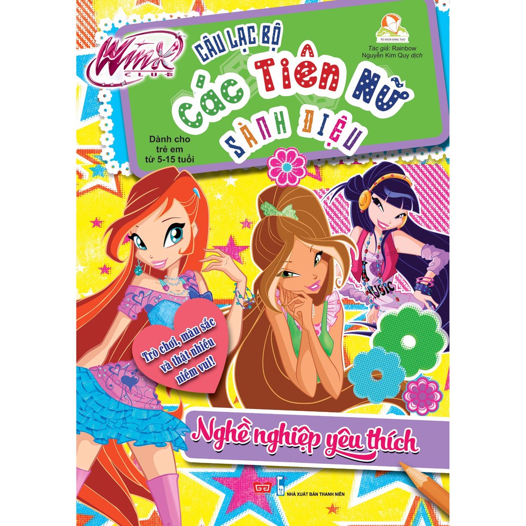 Sách-Winx club - Câu lạc bộ các tiên nữ sành điệu - Nghề nghiệp yêu thích