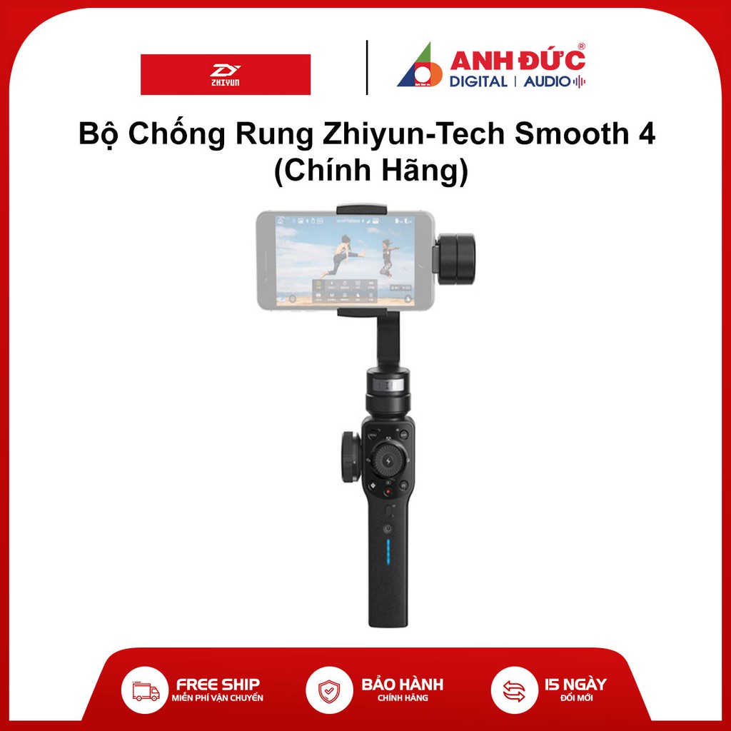 Bộ Chống Rung Zhiyun-Tech Smooth 4 (Chính Hãng)