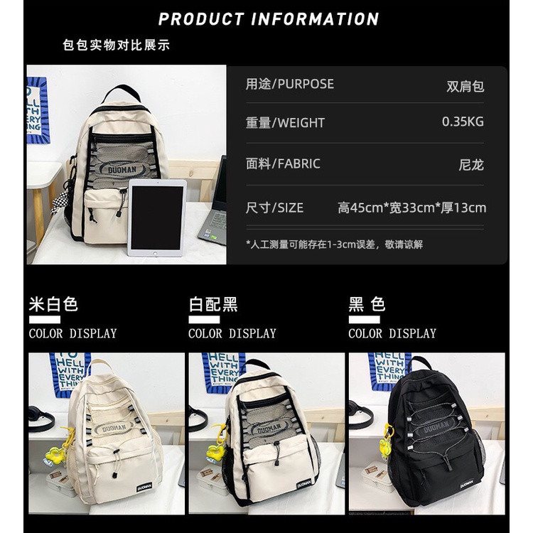 BALO THỜI TRANG FASHION HÀN QUỐC XINH XẮN CHỐNG NƯỚC