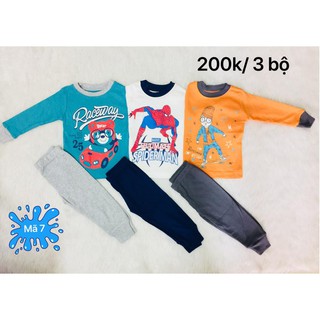 Set 3 bộ đồ dài Carter