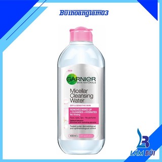 [[ HÀNG CHÍNH HÃNG -400ml] Nước tẩy trang garnier