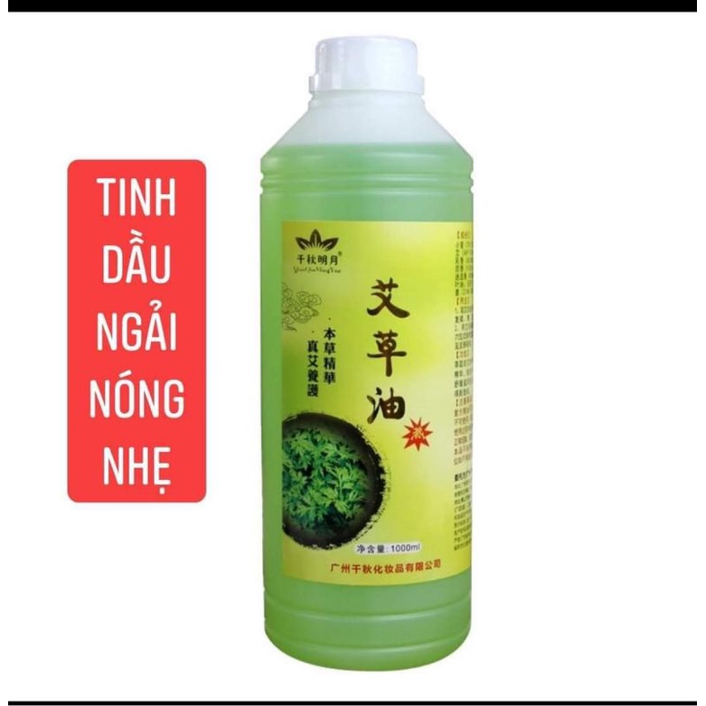 CHAI TINH DẦU GỪNG NÓNG MASsage dưỡng sinh 1000ml