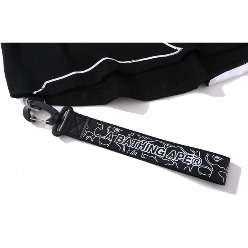 Bape Áo Thun cotton Tay Ngắn In Họa Tiết Thời Trang Cho Nam Nữ