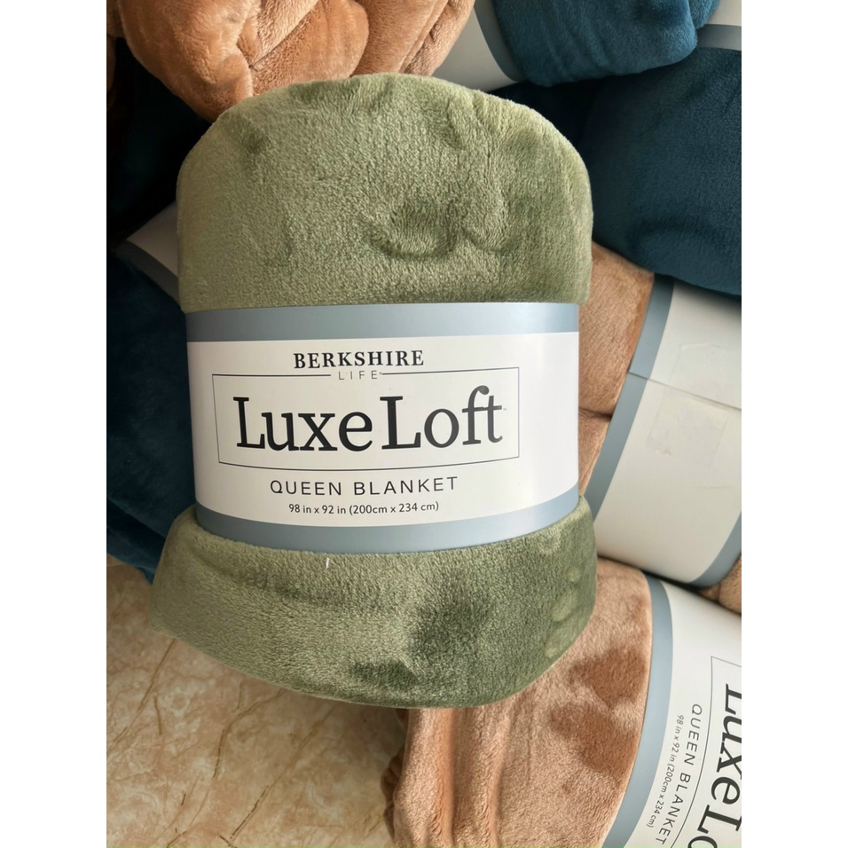 Chăn Lông Tuyết Cao Cấp Luxe Loft Êm Mềm Mịn Mượt - Chăn Văn Phòng Gọn Nhẹ