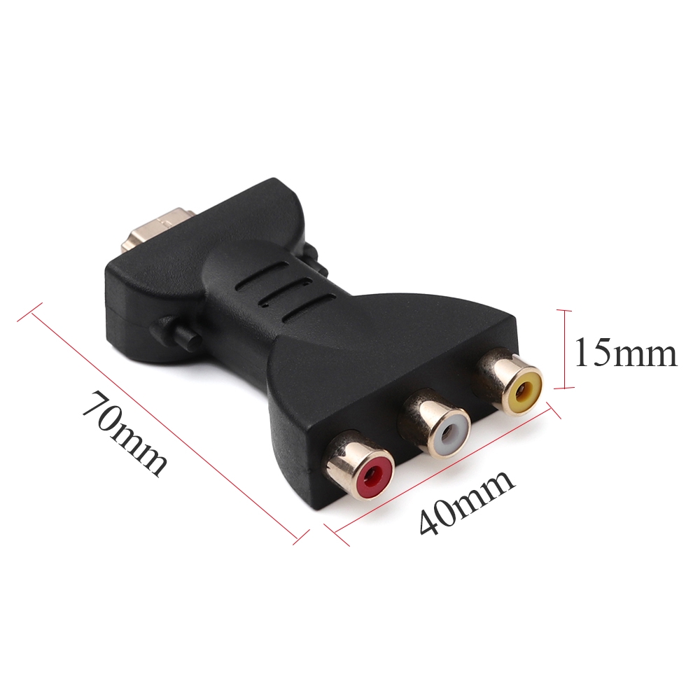 Đầu Chuyển Đổi Tín Hiệu chuyên dụng từ Hdmi Sang 3 Rgb / Rca