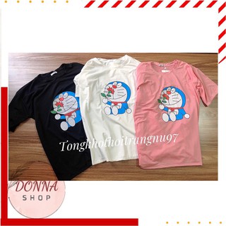 Áo thun, Áo phông nữ form rộng Unisex chất liệu cotton mềm mịn cá tính hot nhất hiện nay