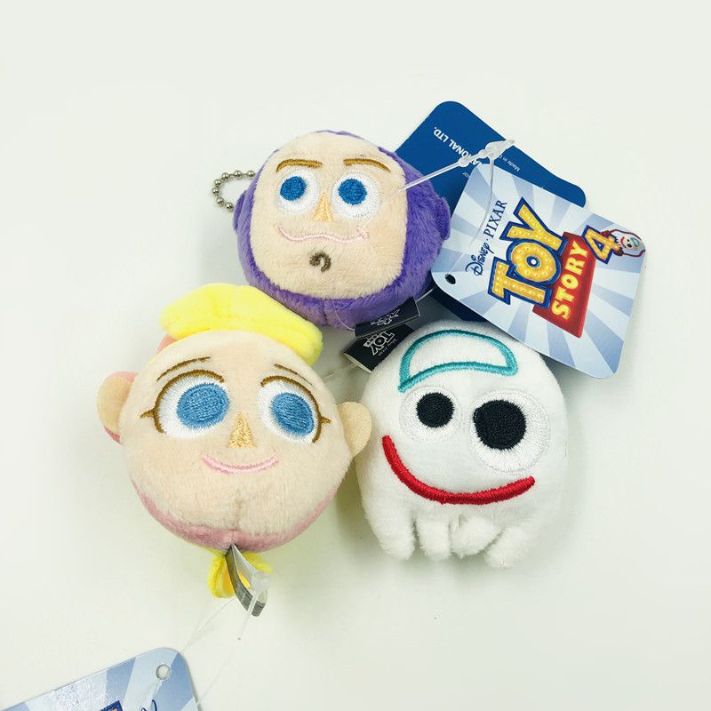 Móc Khóa Hình Đầu Búp Bê Nhồi Bông Trong Phim Toy Story Mới