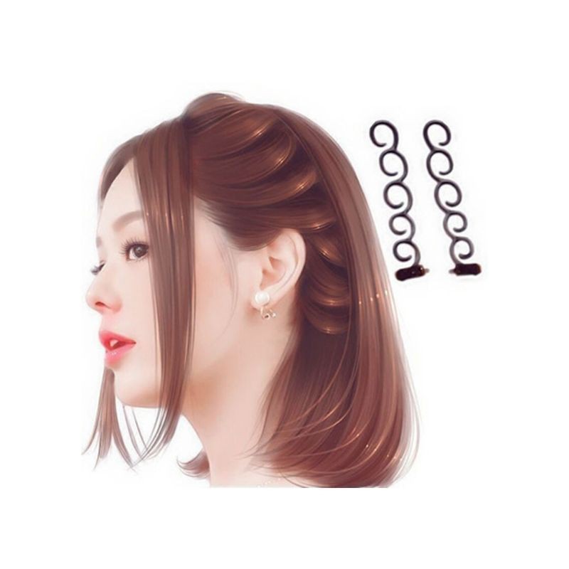 Combo 3 dụng cụ thắt bím lệch và bím đuôi tôm