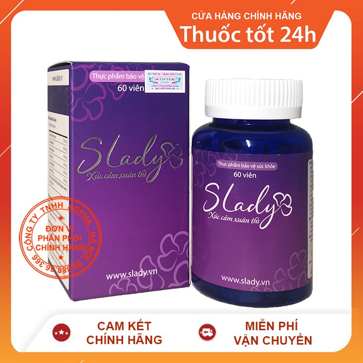 SLADY - Hết khô hạn ngay từ hộp đầu tiên