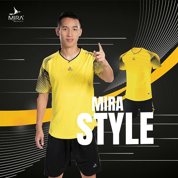 Quần Áo Đá Bóng Không Logo Mira Style Vải thun lạnh cao cấp, co dãn 4 chiều Thoáng mát, thấm hút mồ hôi cực tốt