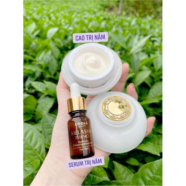 Cao nám hồng hoa Đan Thy+serum nám